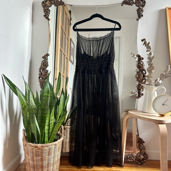 NWT H&M Transparent mesh dress - Picture 4 of 8